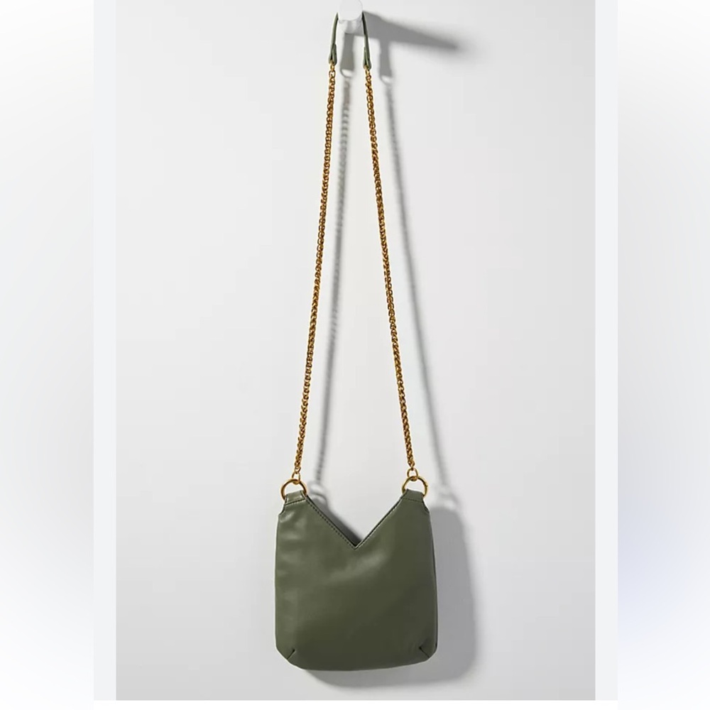 Anthropologie Leather Crossbody Bag